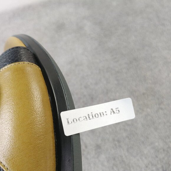 Crimea Womens Size 6 Sandals Brown Black Slingback Leather Shoes - Picture 11 of 11